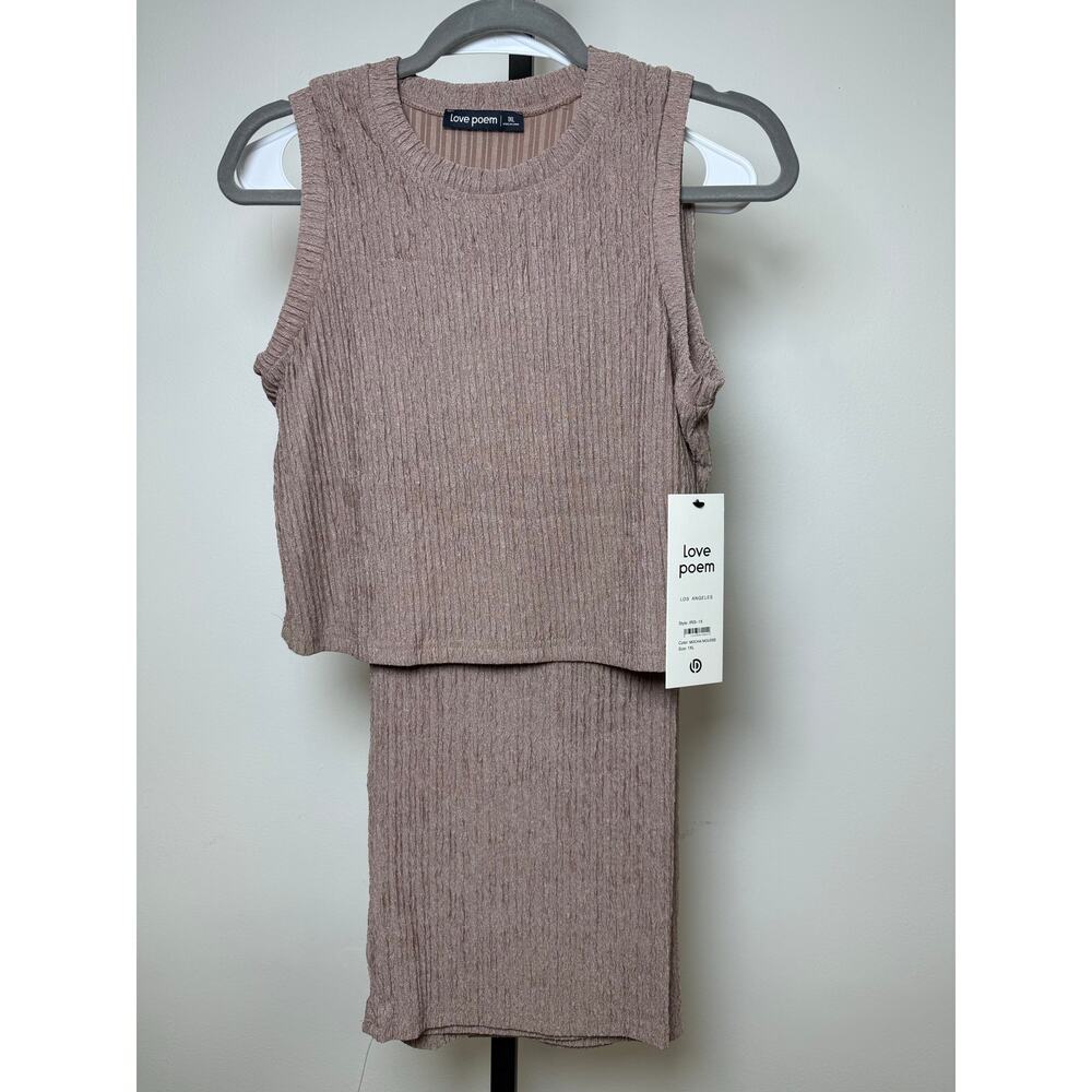 Plus Crinkle Plisse Loungewear Set - Picture 4 of 5